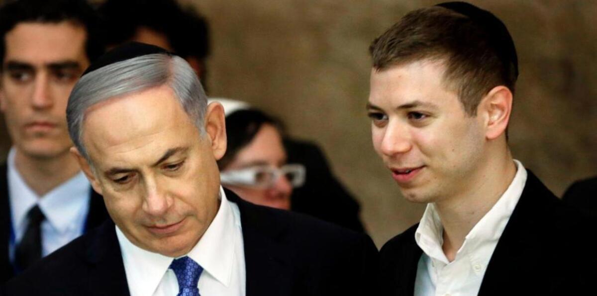 تسجيل صوتي لنجل نتنياهو مع وسيط يدعم التهم الموجهة لوالده بالفساد