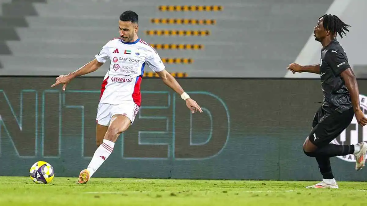 بيرلو يقصي الشارقة من كأس رئيس الإمارات (فيديو)