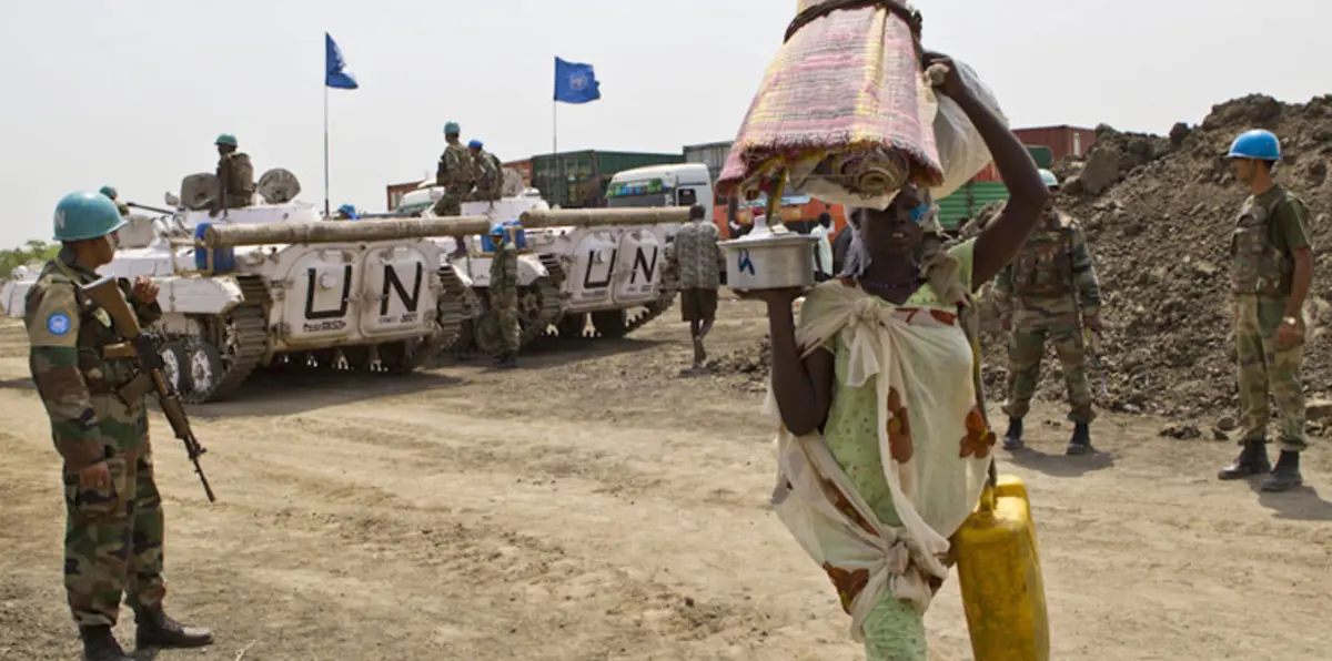 لاجئون من جنوب السودان يحتجزون 13من البعثة الأممية كرهائن