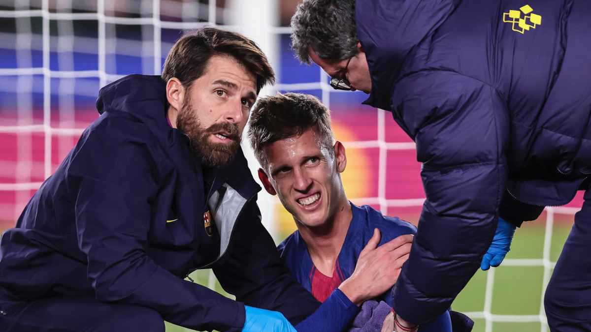 برشلونة يعلن تطورات إصابة داني أولمو ومدة غيابه