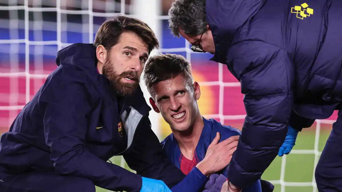 برشلونة يعلن تطورات إصابة داني أولمو ومدة غيابه