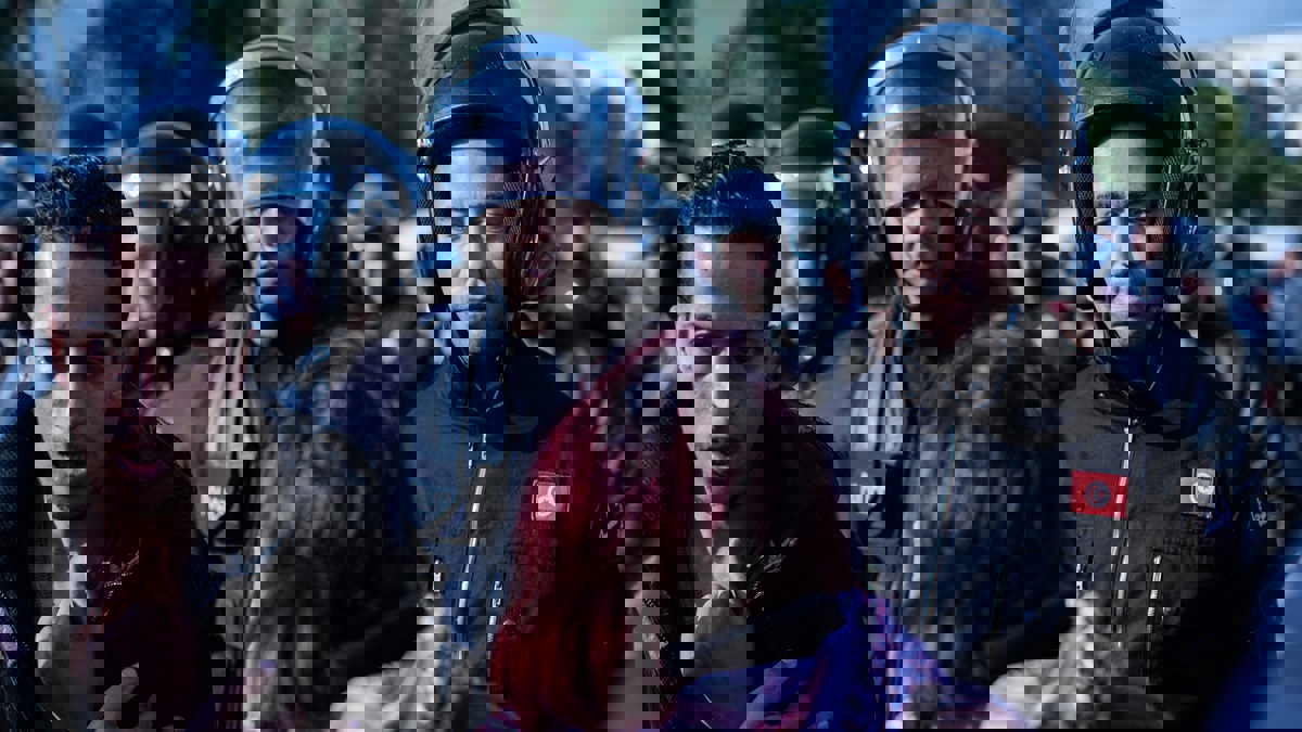 مواجهات بين الطلبة والأمن التونسي بسبب قرار وزاري (صور)‎