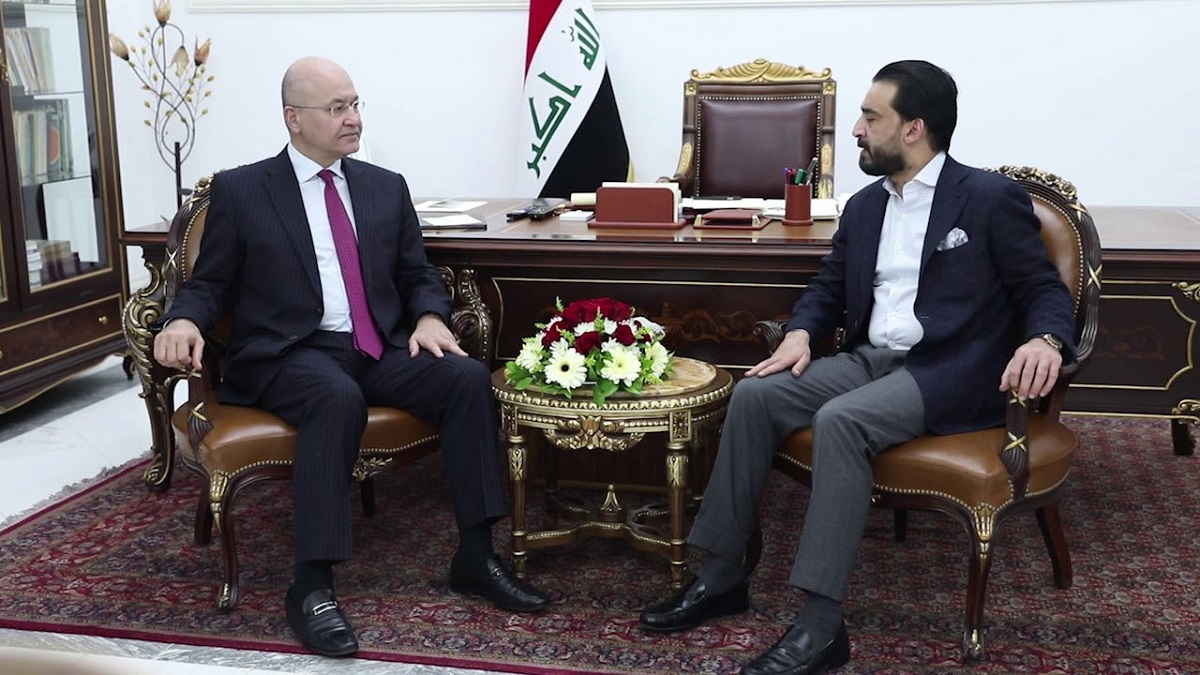 برهم صالح والحلبوسي يطالبان بدعم الكاظمي لتشكيل الحكومة العراقية