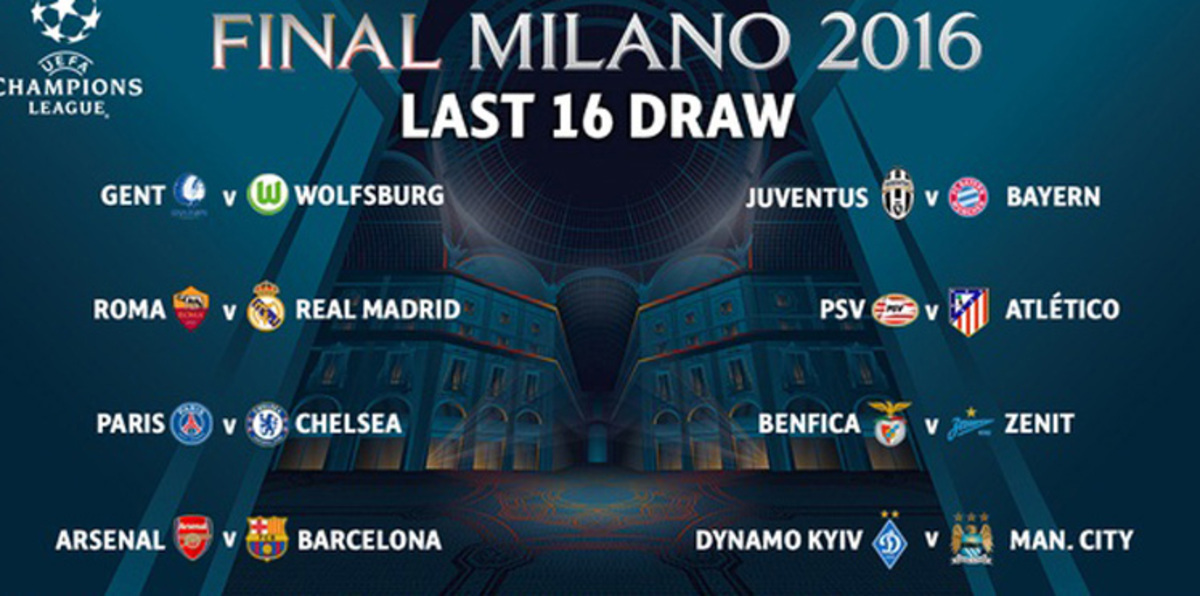 برشلونة يصطدم بأرسنال وتشيلسي مع سان جيرمان مجددا في دوري الأبطال