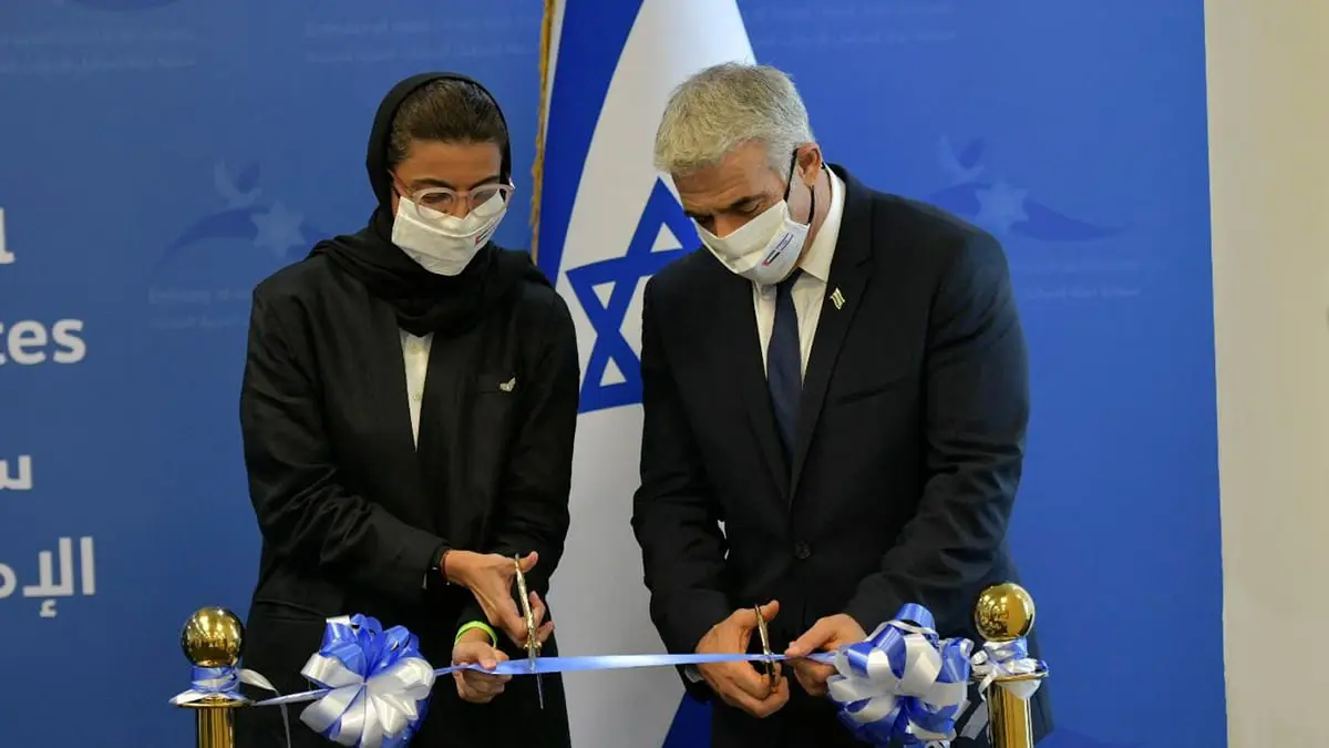 وزير الخارجية الإسرائيلي يفتتح سفارة بلاده في أبوظبي