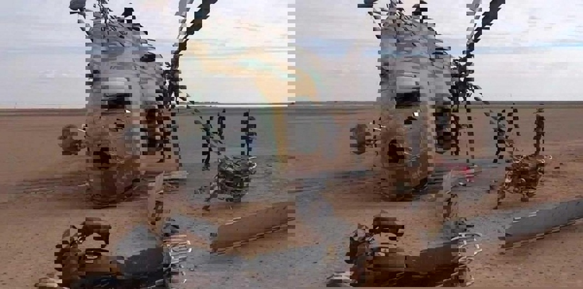 سقوط مروحية تابعة للجيش العراقي ومقتل طاقمها في محافظة صلاح الدين