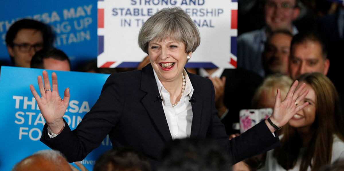 ماي تكشف تشكيلة الحكومة البريطانية الجديدة‎