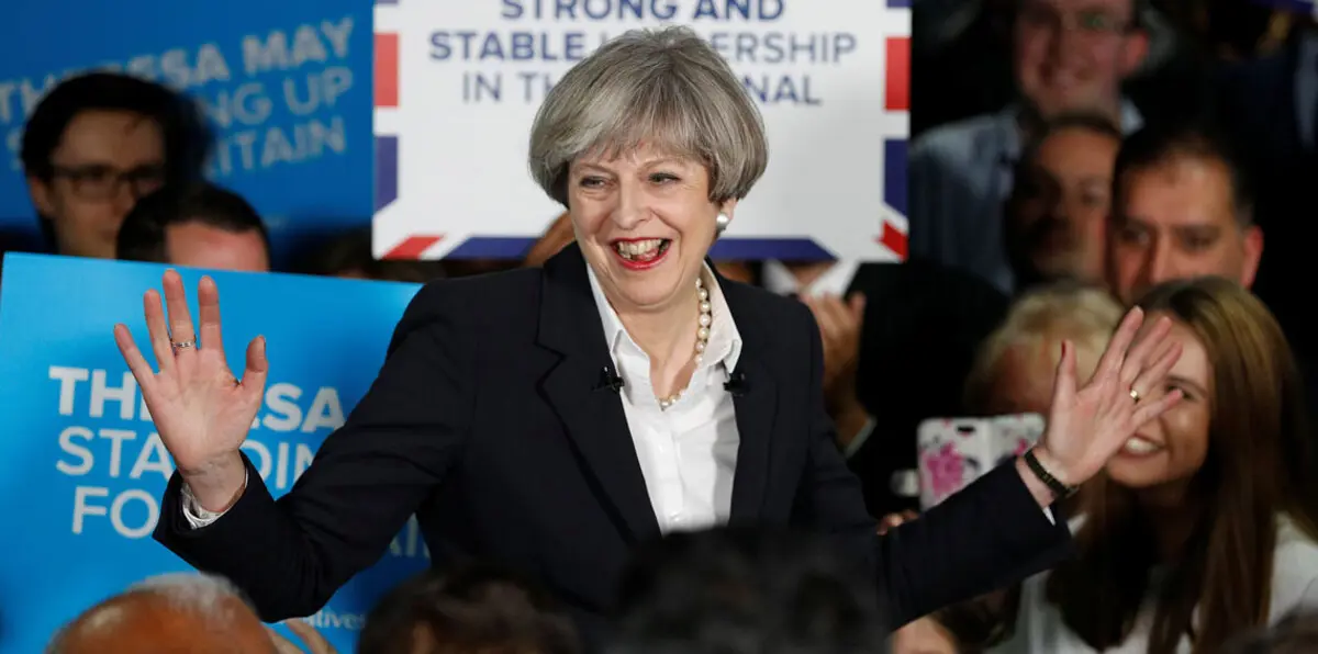 ماي تكشف تشكيلة الحكومة البريطانية الجديدة‎