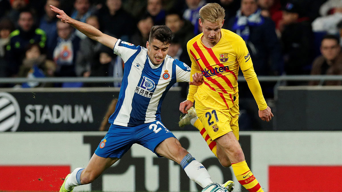 أهداف مباراة برشلونة وإسبانيول.. 2-2 (فيديو)