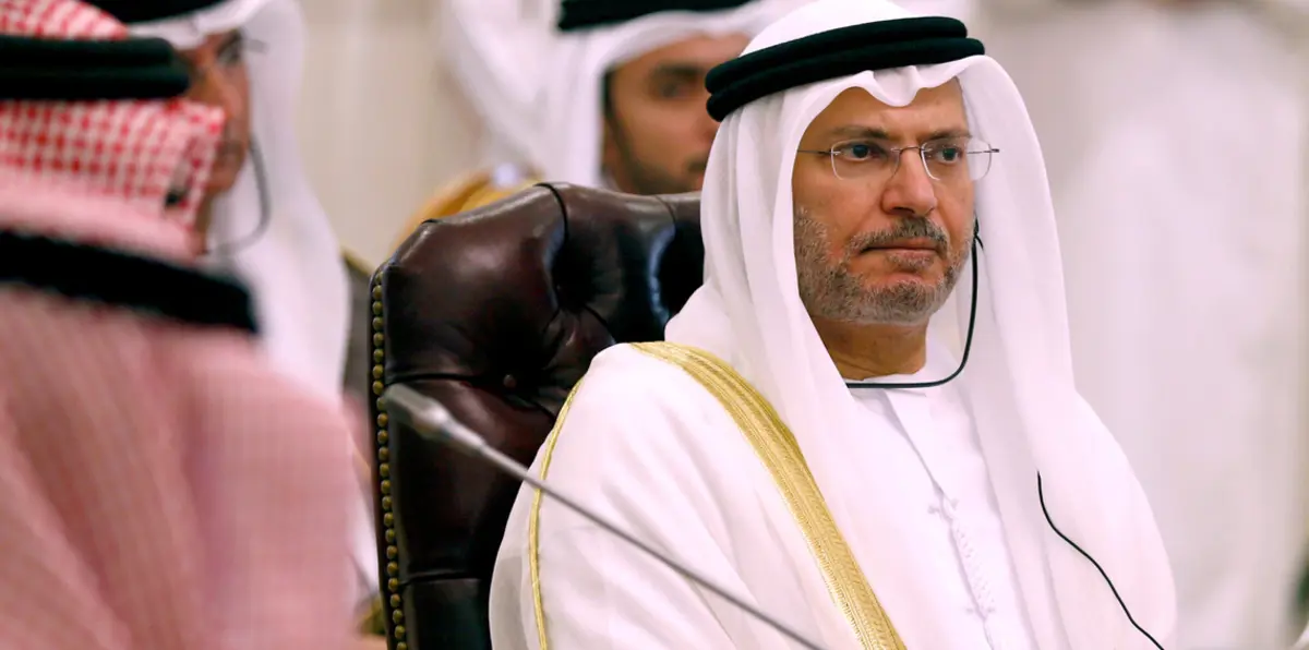 قرقاش: حل الأزمة ليس في نيويورك ولندن بل في الرياض