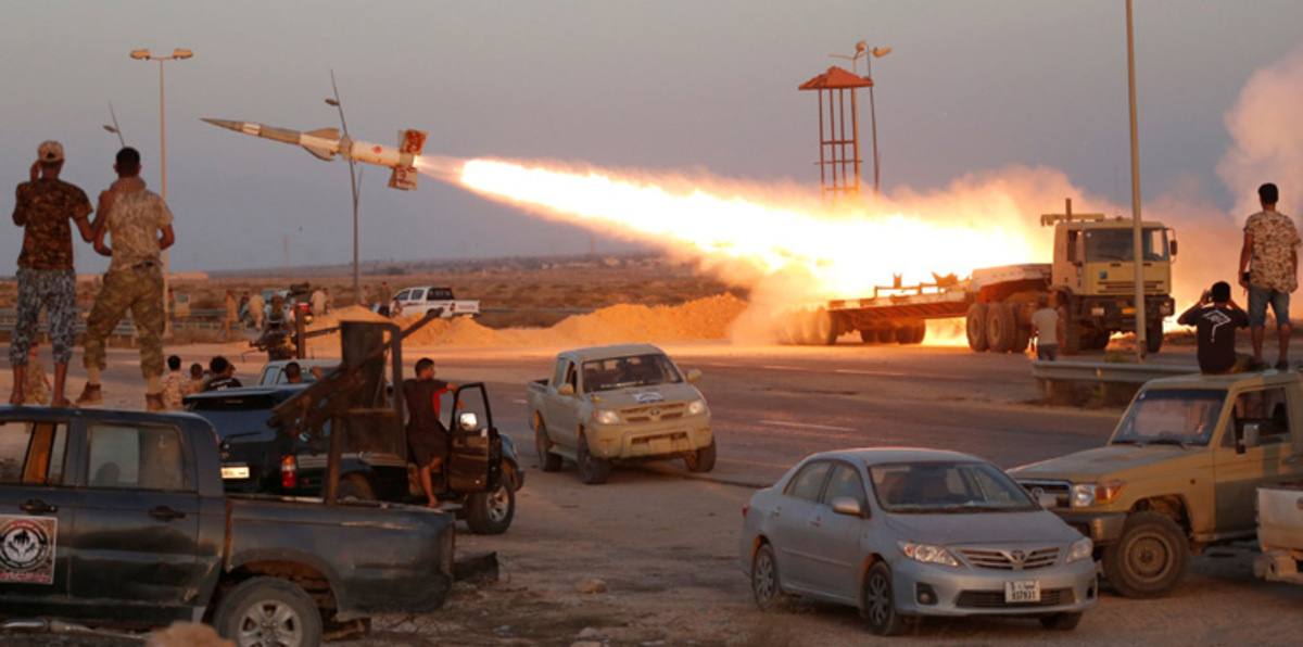 قوات حكومة الوفاق تحرّر قصور الرئاسة في سرت من داعش (صور)