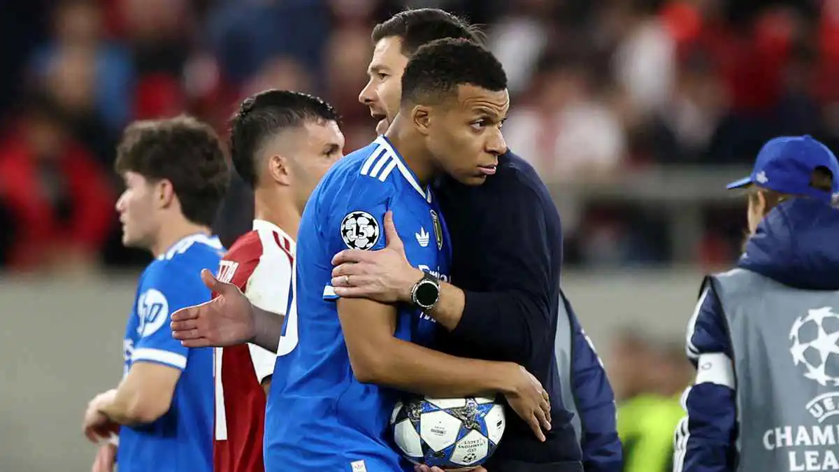 مبابي يُحبط ألونسو قبل مباراة ريال مدريد ومانشستر سيتي