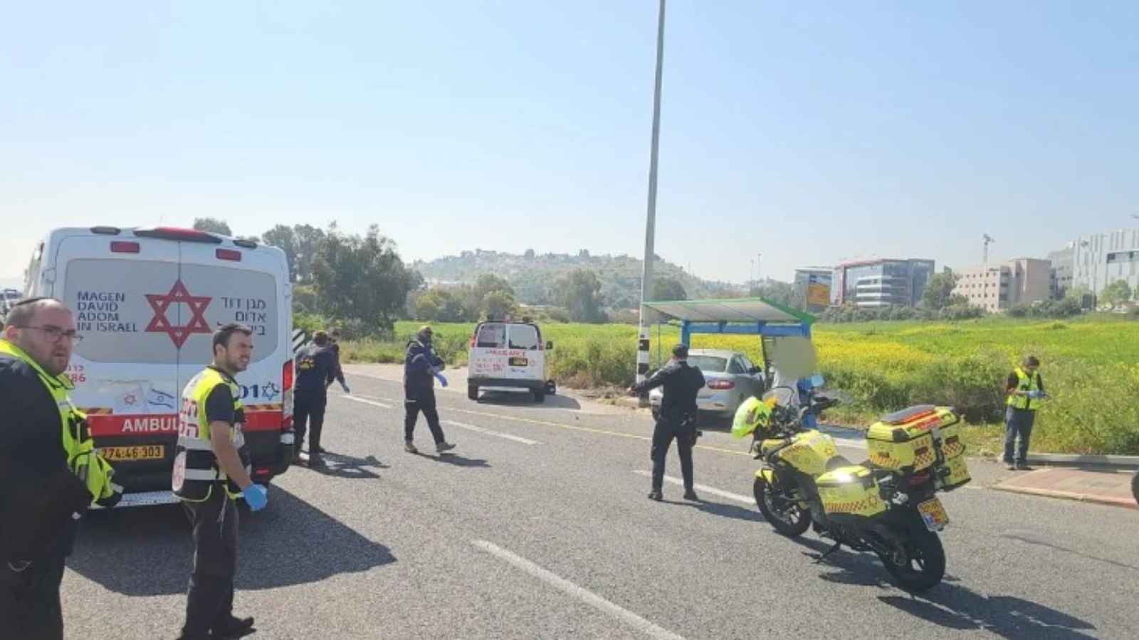 قتيل وإصابات بإطلاق نار شمال إسرائيل (صور)