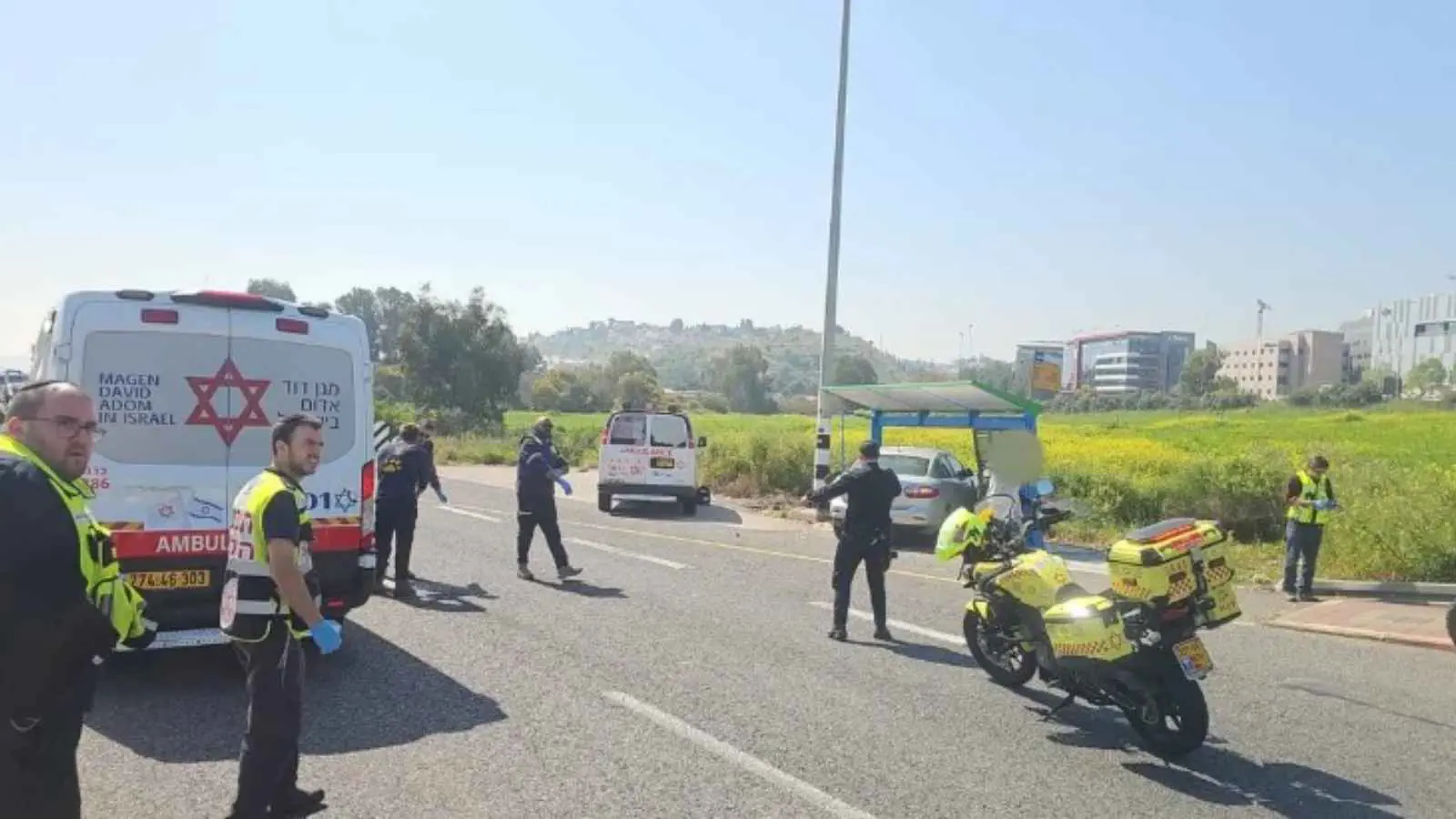 قتيل وإصابات بإطلاق نار شمال إسرائيل (صور)