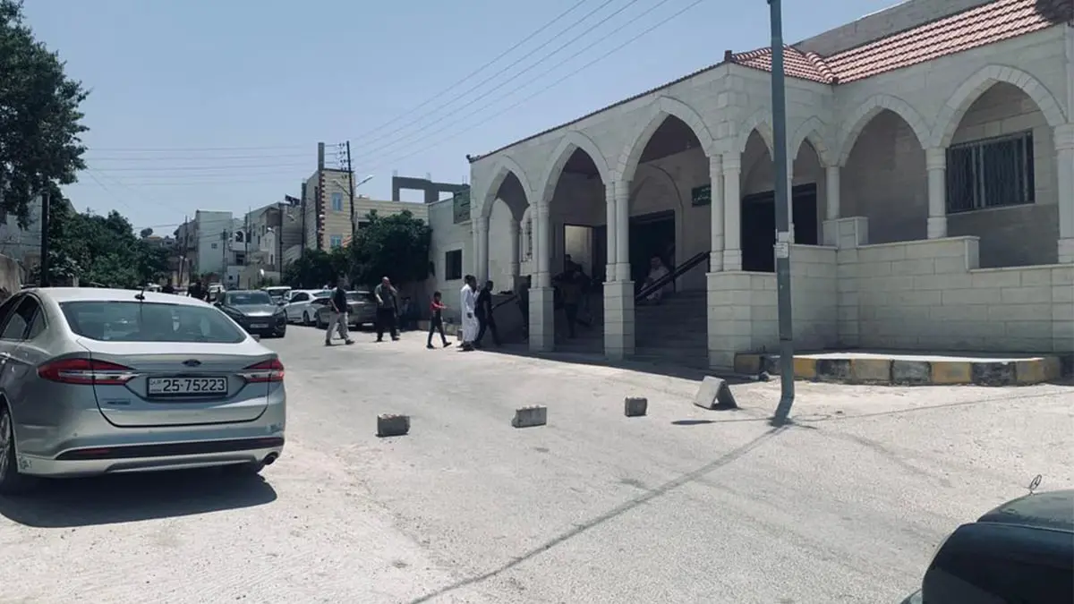 لحظة وصول جثمان الطالبة إيمان إرشيد إلى مسقط رأسها في إربد