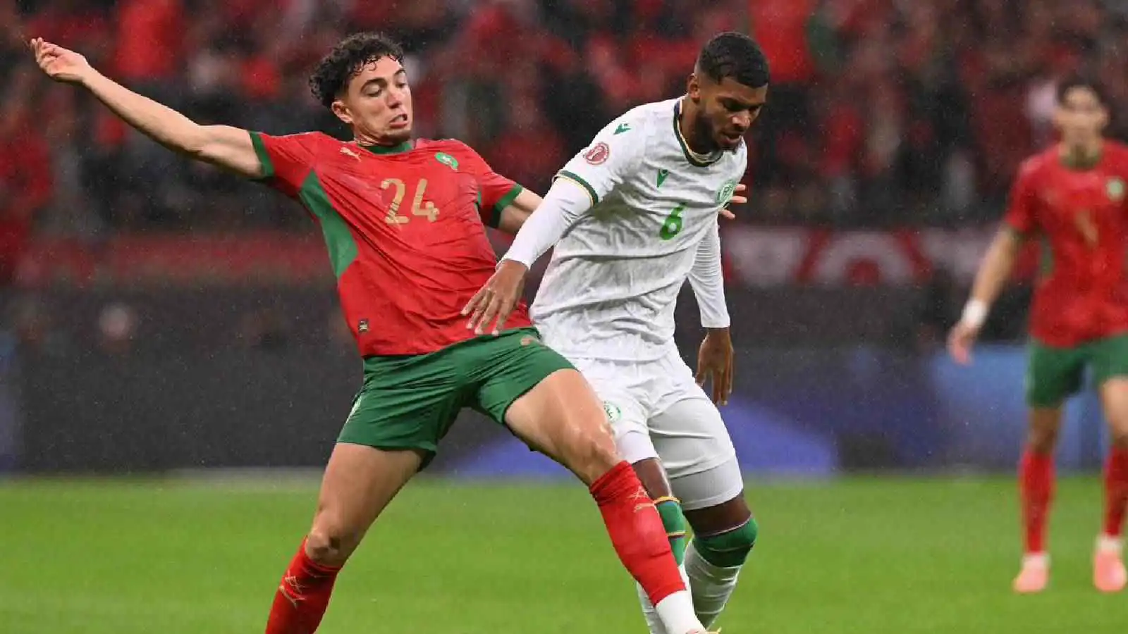 ملخص وأهداف ورجل مباراة المغرب وجزر القمر في افتتاح كأس الأمم الأفريقية