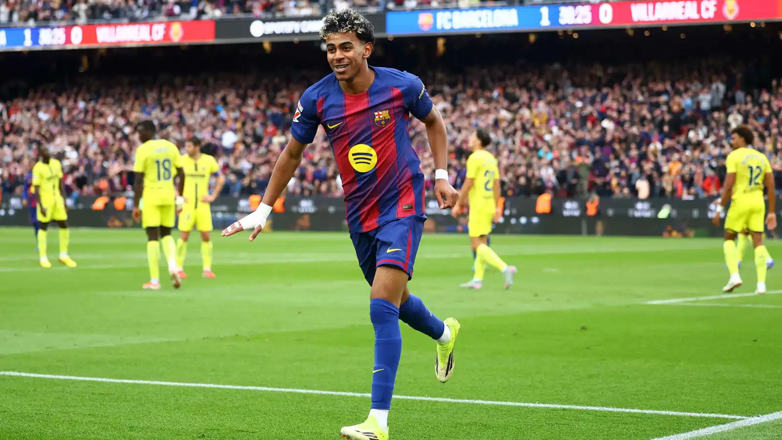 ترتيب هدافي الدوري الإسباني بعد هاتريك لامين يامال ضد فياريال (فيديو)