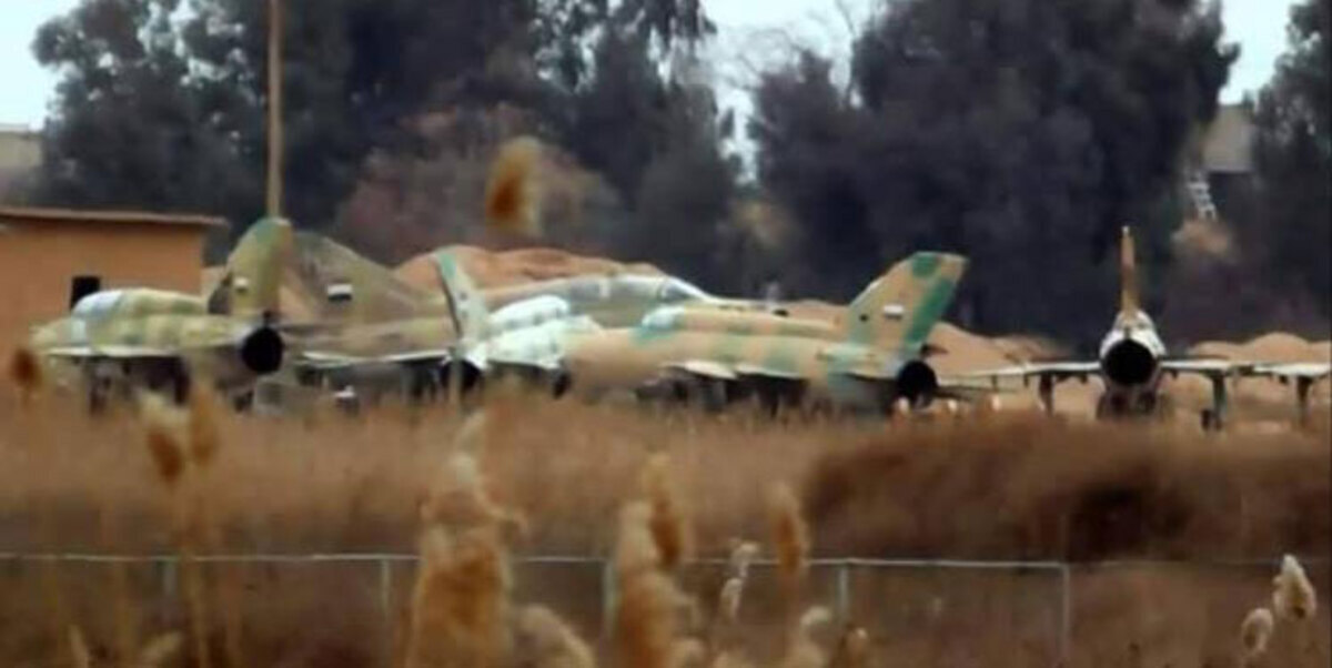 بالفيديو.. تنظيم داعش على بعد 100 متر فقط من مطار دير الزور العسكري