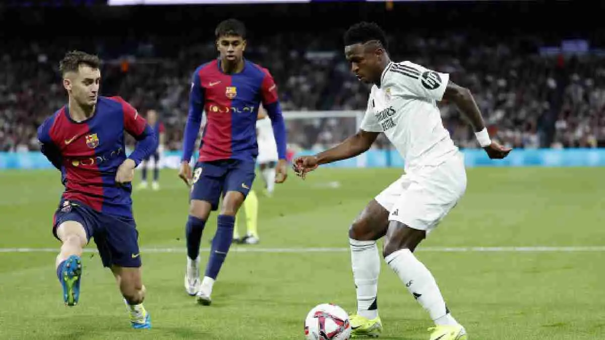 لا مكان لهؤلاء المجرمين.. فينيسيوس يغضب بسبب يامال