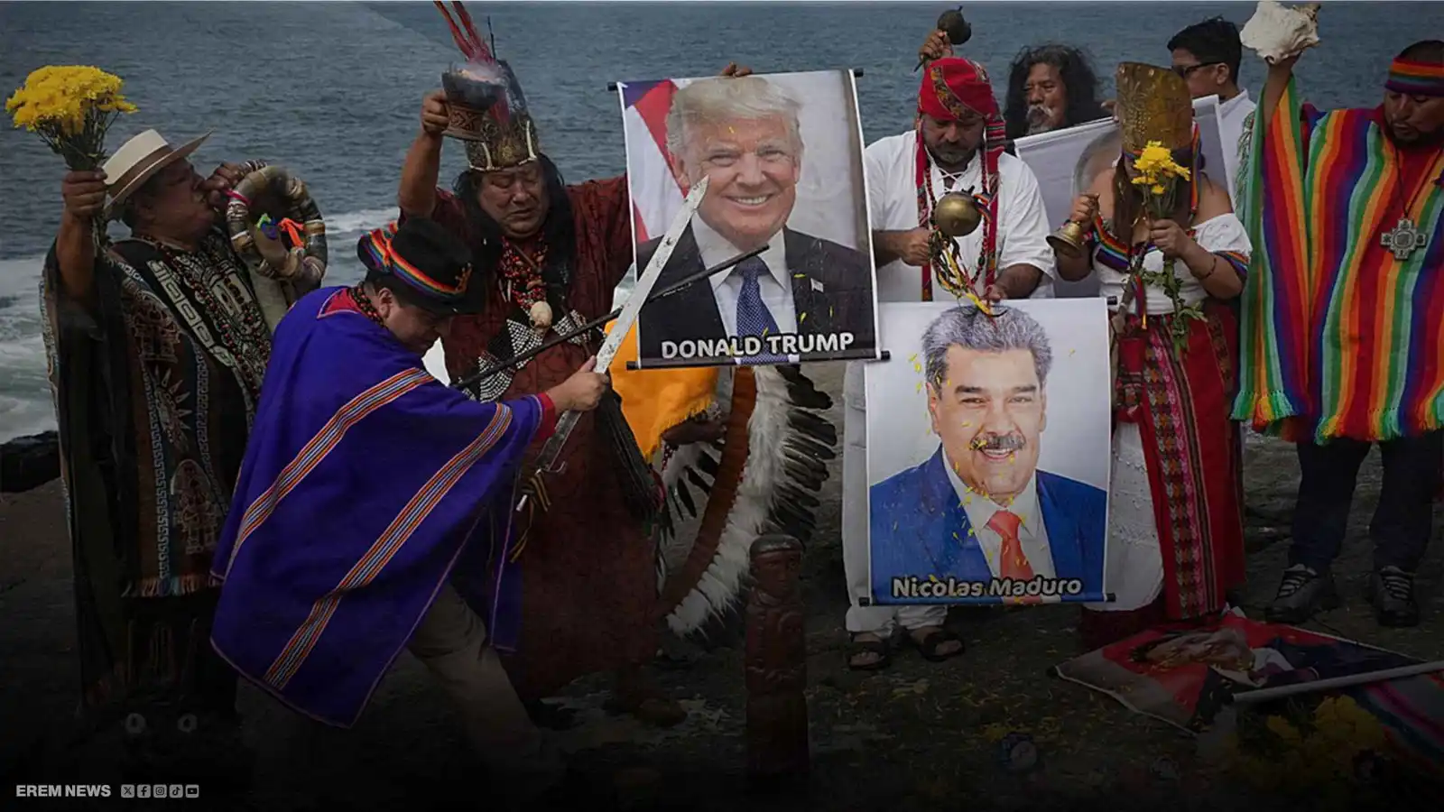 انهيار مادورو ومرض ترامب.. توقعات عجيبة لسحرة البيرو في 2026