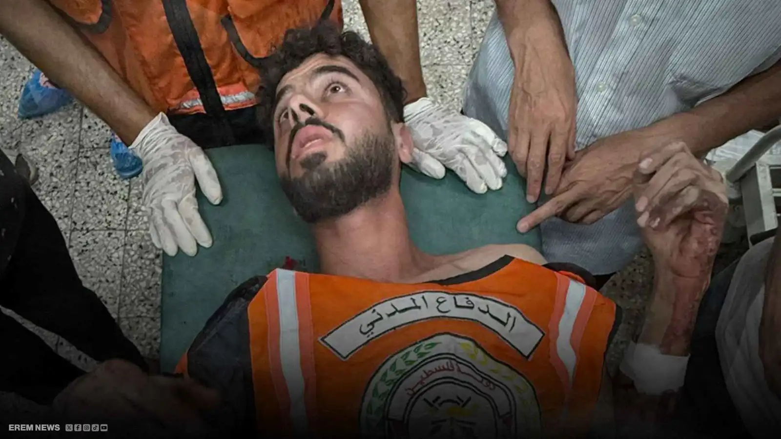 أثناء محاولته إنقاذ مصابين.. نوح الشغنوبي يروي تفاصيل استهدافه في غزة