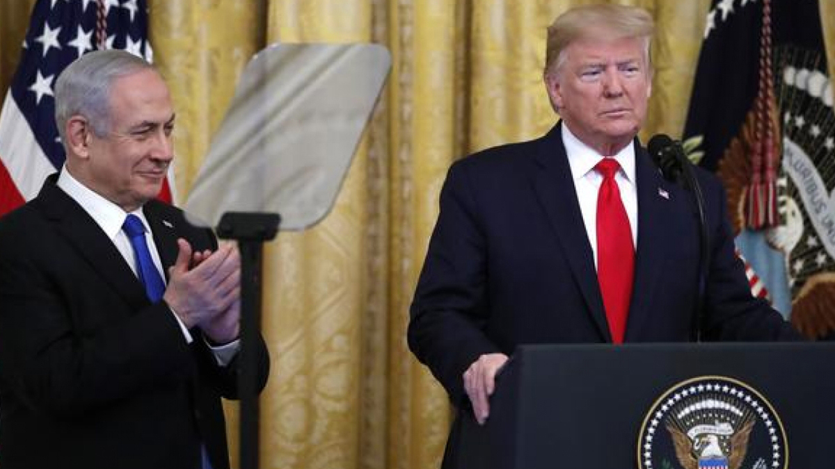 نتنياهو يزيل صورة له مع ترامب من حسابه على تويتر