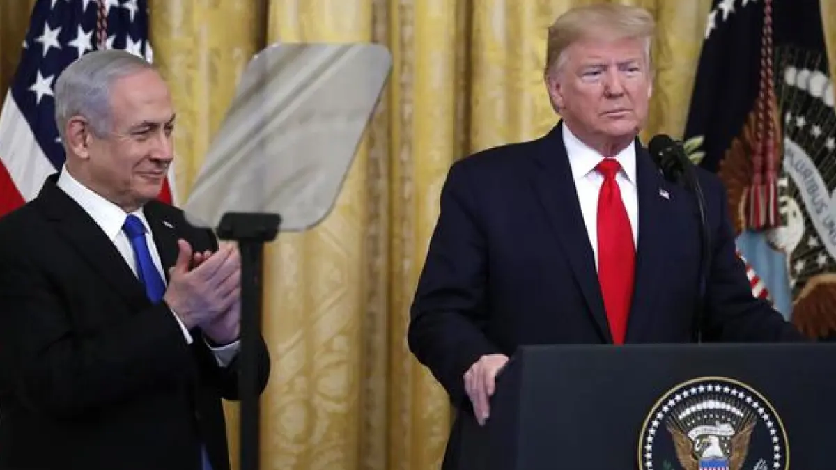 نتنياهو يزيل صورة له مع ترامب من حسابه على تويتر