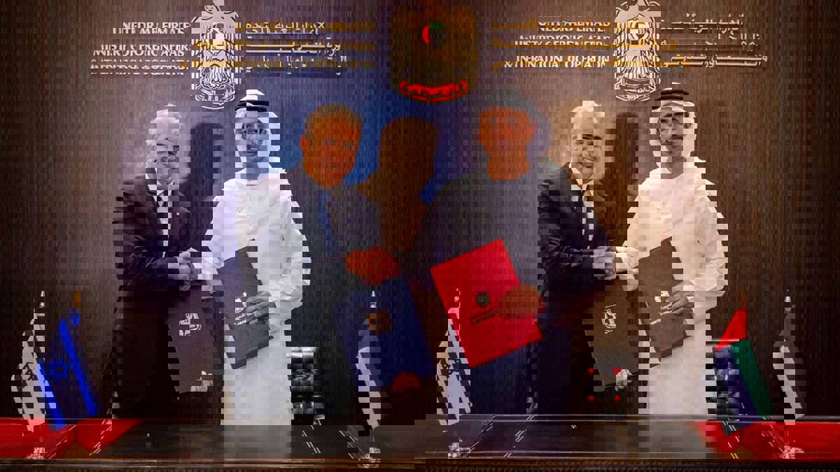 هكذا رأى وزيرا خارجية الإمارات وإسرائيل اتفاق السلام بعد عام من توقيعه