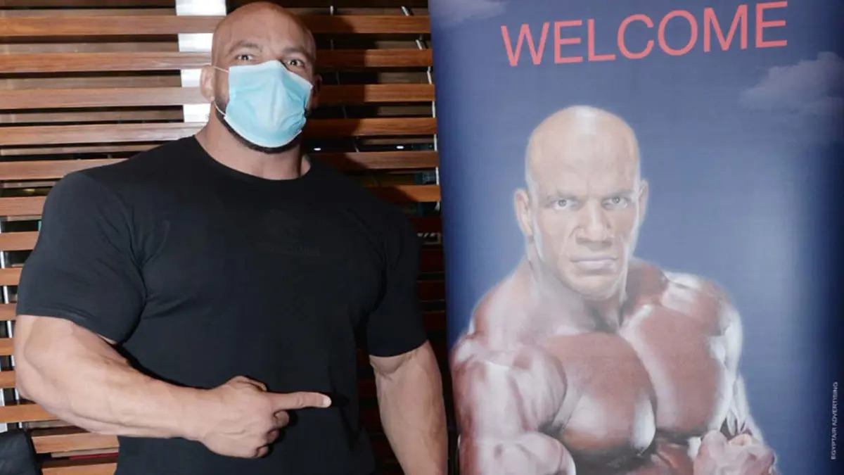 "بيج رامي" بدأ العد التنازلي للاستعداد لمستر أولميبا 2022 (صورة)