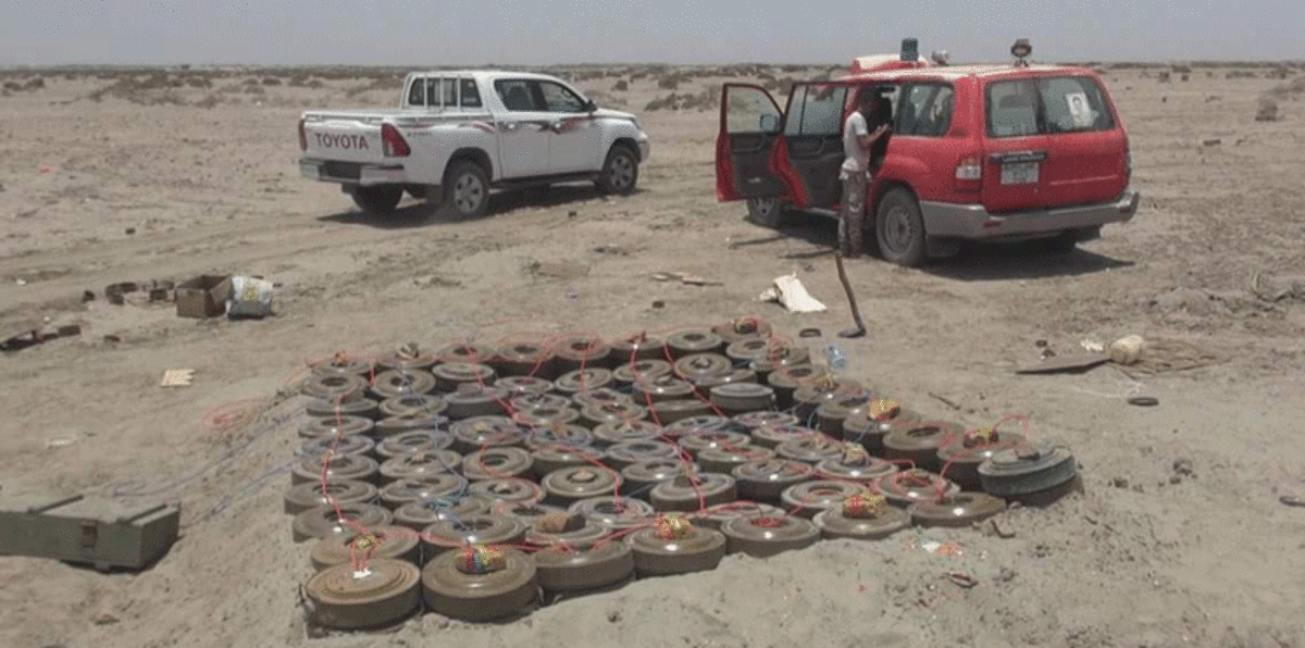 مسؤول يمني: تطهير 1.6 مليون متر من الألغام بمحافظة عدن