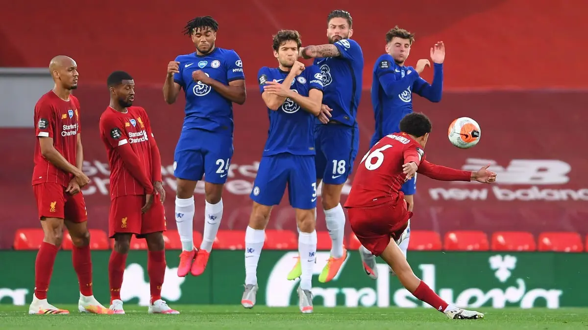 رقم مميز لألكسندر أرنولد في مباراة ليفربول ضد تشيلسي في الدوري الإنجليزي