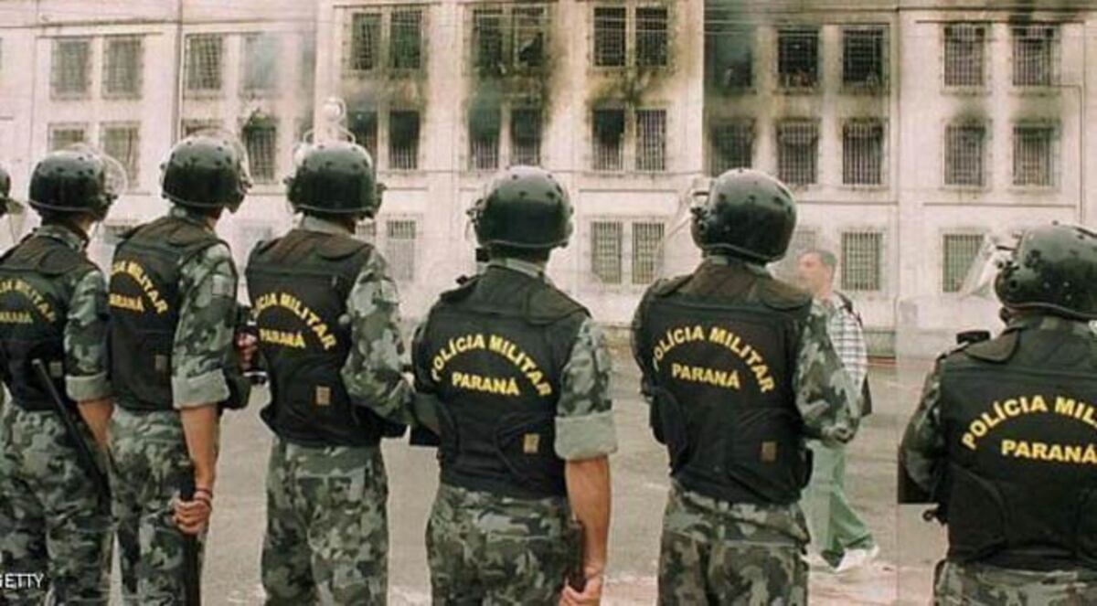 مصرع 8 أشخاص في تمرد بأحد سجون البرازيل