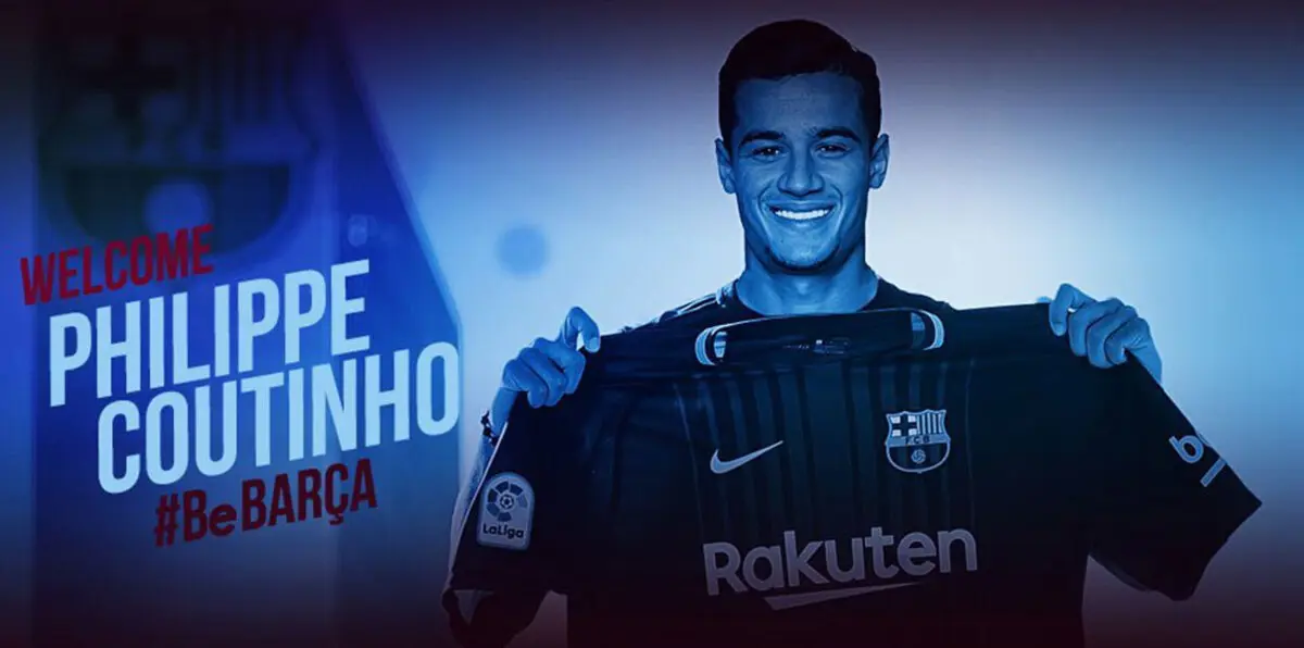 نادي برشلونة يعلن رسميًا تعاقده مع البرازيلي فيليب كوتينيو من ليفربول