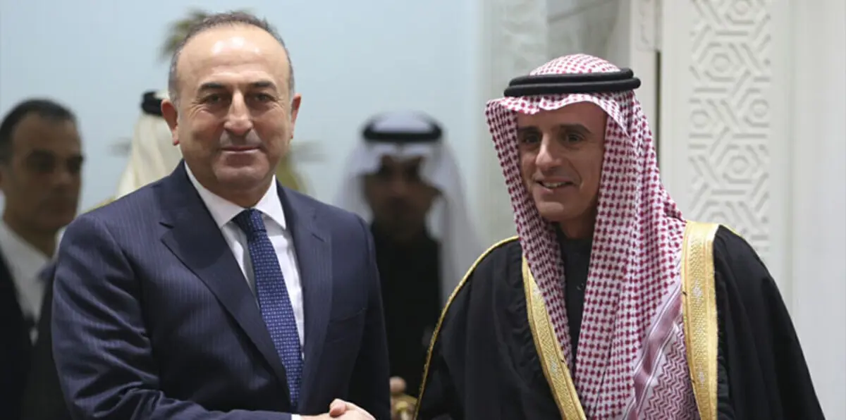 خلال لقائه مع الجبير.. جاويش أوغلو: أمن واستقرار الخليج من أمن تركيا