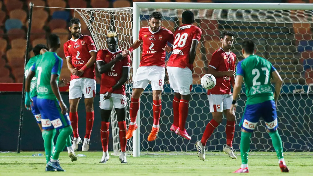 الأهلي يتعادل مع مصر المقاصة سلبيًا في الدوري المصري