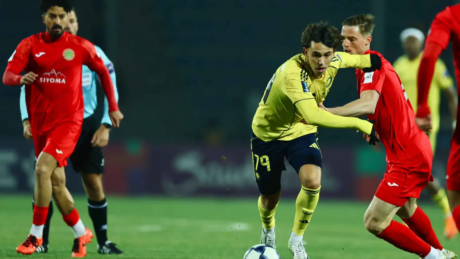 أكثر لاعب أبهر جمهور النصر السعودي في مواجهة استقلال دوشنبه