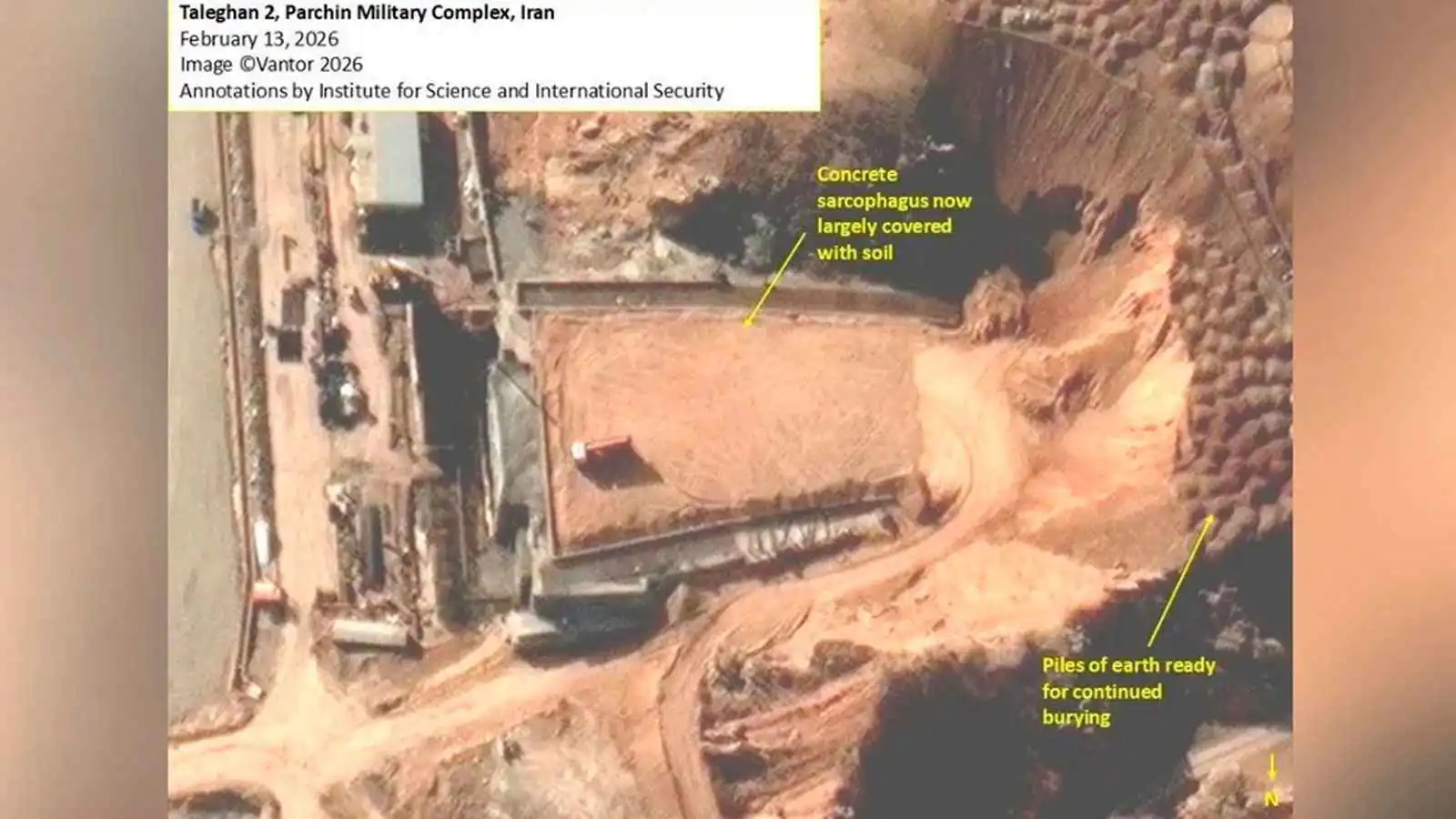 لحمايتها من الغارات.. إيران تحصّن منشأة "تالغان 2" شرقي طهران (صور)