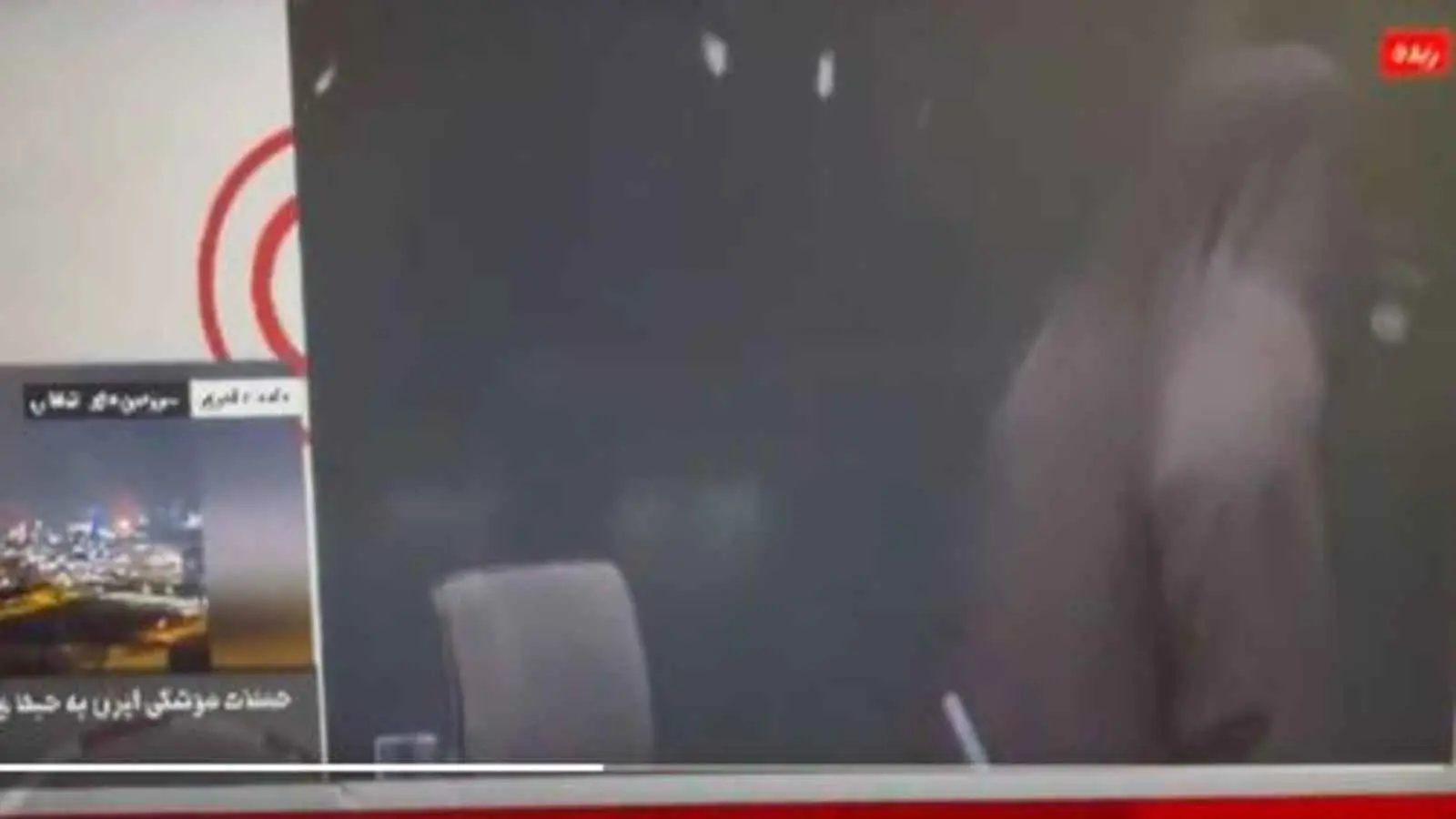 أثناء بث مباشر.. التلفزيون الإيراني يتعرض لهجوم إسرائيلي (فيديو)