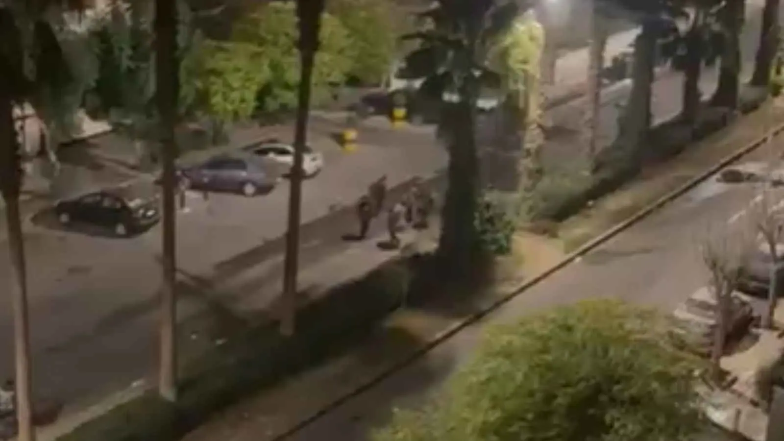 عناصر في الحرس الجمهوري يفرون من محيط منزل بشار الأسد (فيديو)