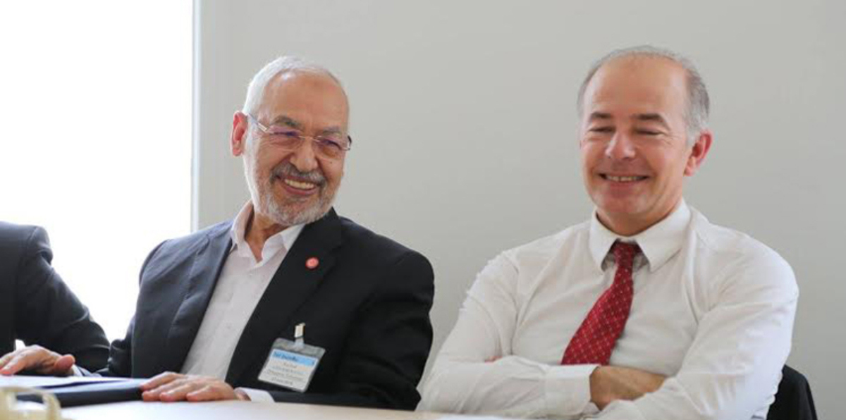 زيارة الغنوشي إلى العاصمة الفرنسية تثير جدلاً واسعًا في تونس (صور)