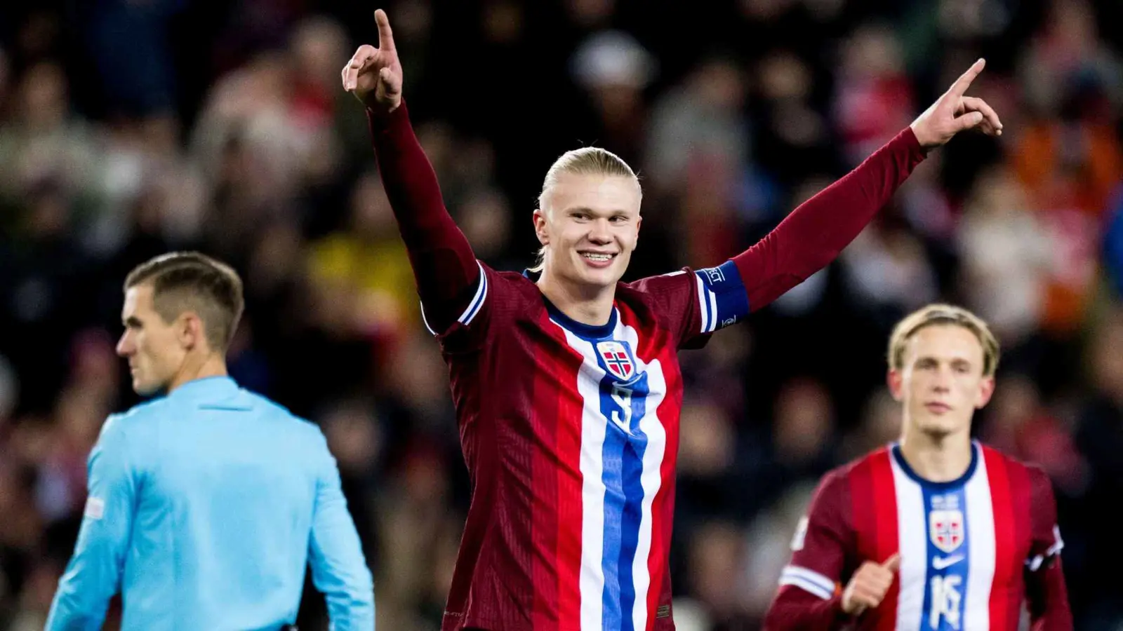 11-1.. هالاند يسجل 5 أهداف في اكتساح النرويج لمولدوفا (فيديو)