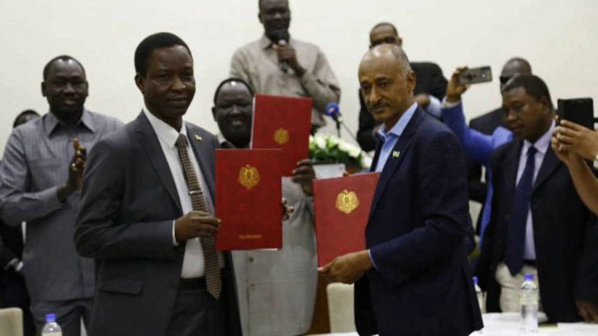 الحكومة السودانية و"مسار الشمال" يوقعان اتفاقًا نهائيًا للسلام في جوبا