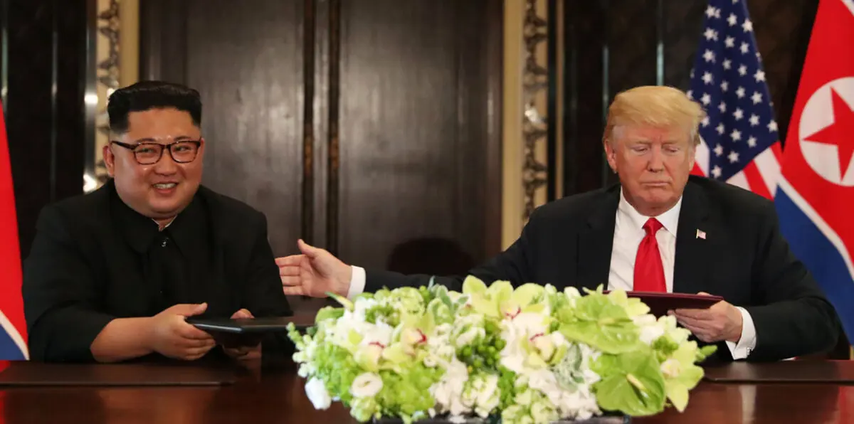 نص الوثيقة الشاملة الموقعة بين ترامب وكيم