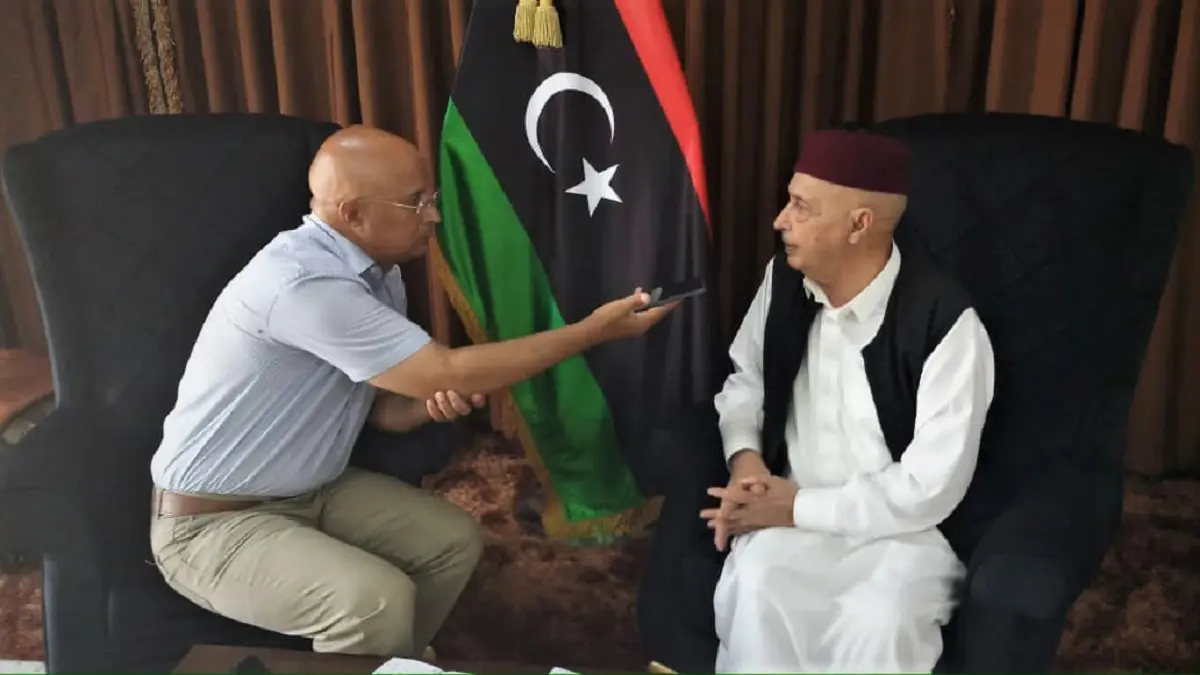 عقيلة صالح يشرح لـ"إرم نيوز" خريطة ما بعد معركة طرابلس بليبيا