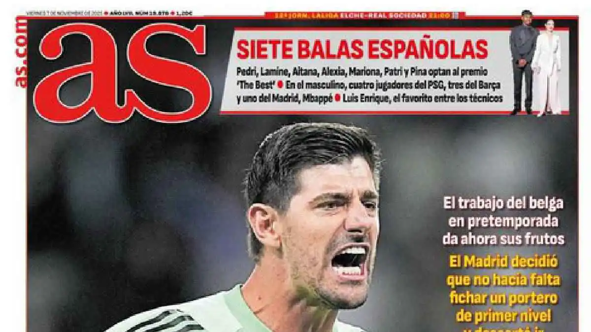 عناوين الصحف الرياضية: تألق كوروتوا يخطف الأضواء ورد أموريم على رونالدو (صور)