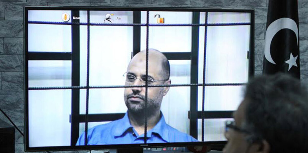 محكمة ليبية تقضي بإعدام سيف الإسلام القذافي والسنوسي‎