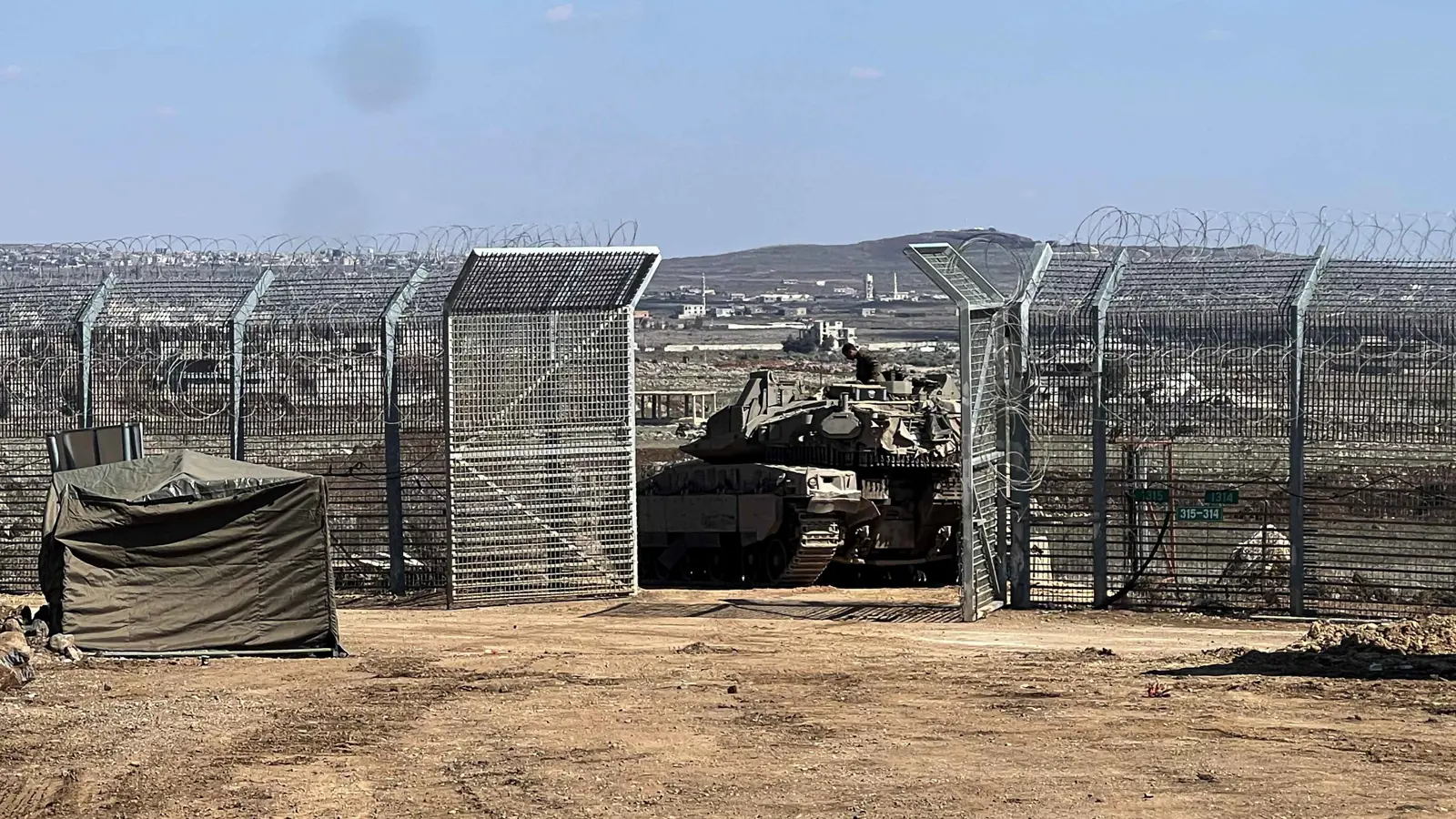 آليات عسكرية إسرائيلية تتوغل في ريف القنيطرة