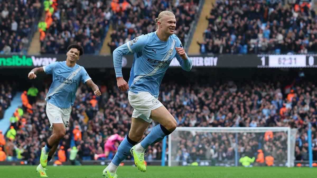 ماذا يحتاج هالاند ليصبح الهداف التاريخي لمانشستر سيتي في الدوري الإنجليزي؟