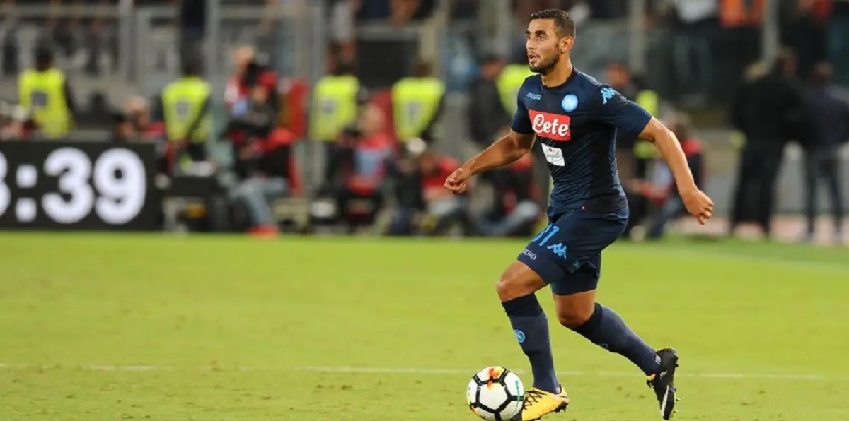 بعد أشهر من الغياب للإصابة.. فوزي غلام يعود إلى تدريبات نابولي