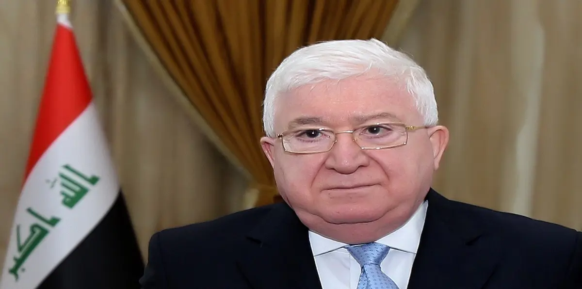 مع قرب انتهاء مهلة العبادي لتسليم كركوك.. الرئيس العراقي يصل السليمانية سعيًا للتهدئة